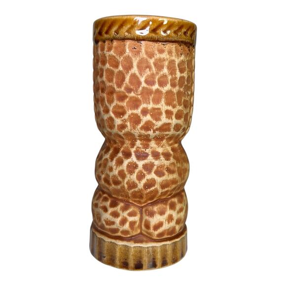 Vintage Orchids of Hawaii Green Tiki Mug Made in Japan Ceramic Drink Mug Cup. - Picture 9 of 12